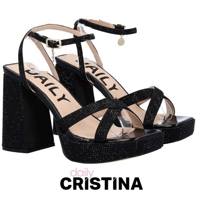 Sandália Cristina Ferreira Cool Cfd063 Preto