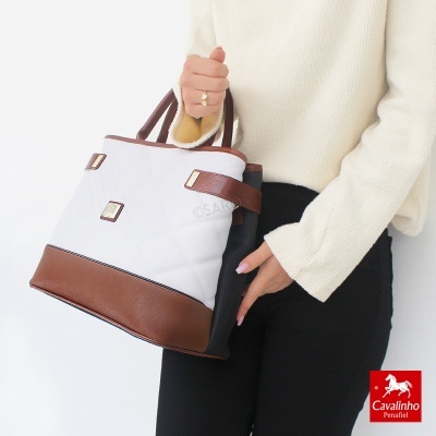 Mala De Mão Cavalinho Poésie 16140579 Preto Mel