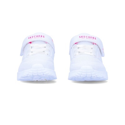 Sapatilha Skechers Uno Lite 310451n Branco Com Rosa