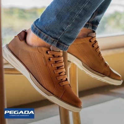 Sneakers Pegada 111101 Multi-camel