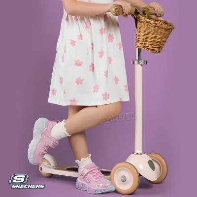 Sapatilha Skechers Play Scene Fun Squad 303158n Rosa