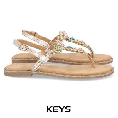 Sandalia Keys 9491 Platina