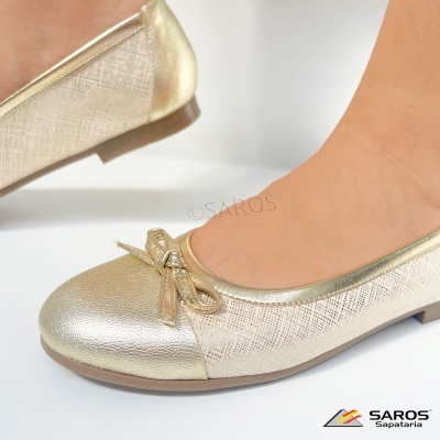 Sapato Saros Sabrina 345 Ouro