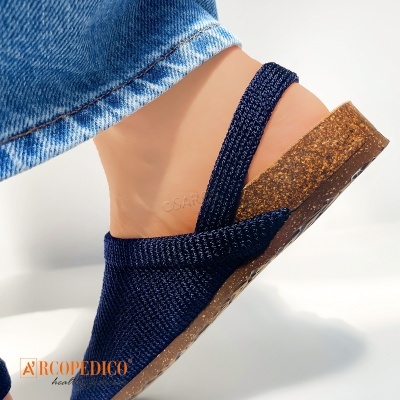 Sandalia Arcopedico Fuji Bio 3861 Marinho