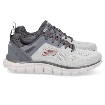 Sapatilha Skechers Track 232698 Cinza