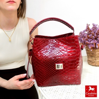 Mala De Mão Cavalinho Galope 18170591 Vermelho