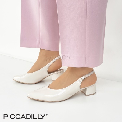 Sapato Piccadilly 739031 Bege Claro