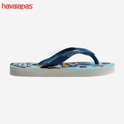 Chinelo Havaianas Minecraft 4145125 Azul Claro
