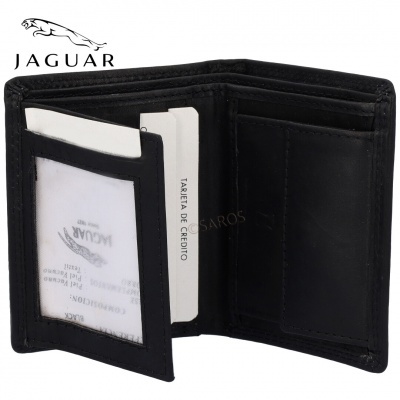 Carteira Jaguar Mustang 1873 Preto