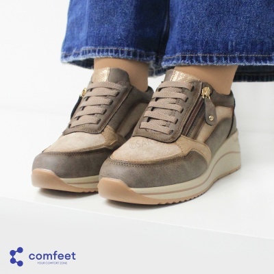 Sapatilha Comfeet 25222-34 Multi-bege