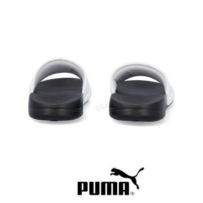 Chinelo Puma Popcat 372313 Branco E Preto