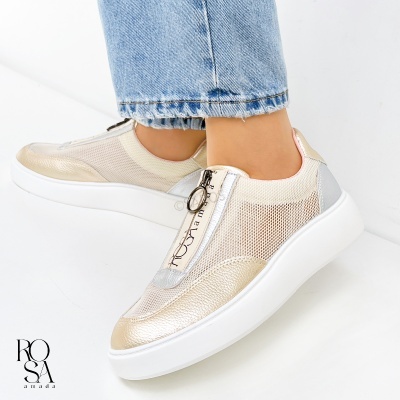 Sapatilha Rosa Amada 494j660 Ouro