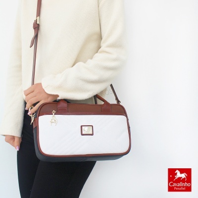 Mala De Mão Cavalinho Poésie 16140576 Preto Mel