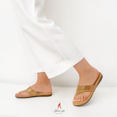 Chinelo Spiceup Su.20.012 Ouro
