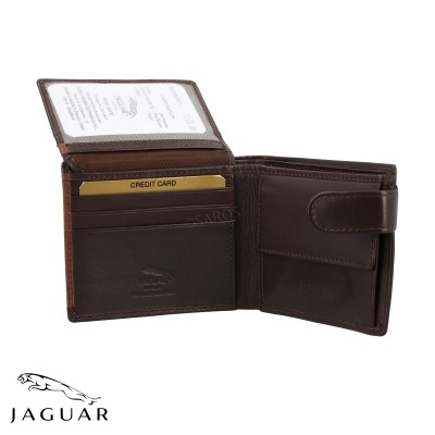 Carteira Jaguar Manhattan 1229 Castanho