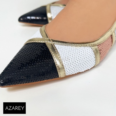 Sapato Azarey 562h253 Multi-preto