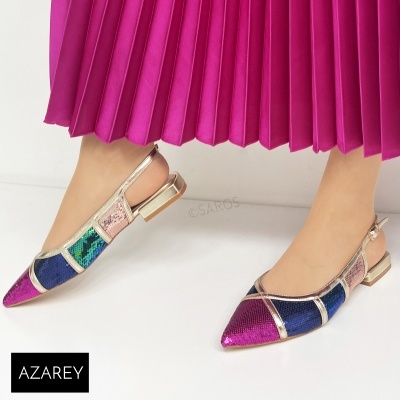 Sapato Azarey 562h253 Multi-rosa