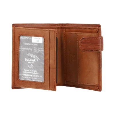 Carteira Jaguar Antique 1762 Camel