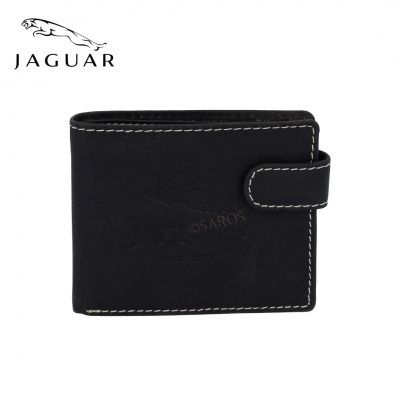 Carteira Jaguar Crazy Horse 1930 Preto