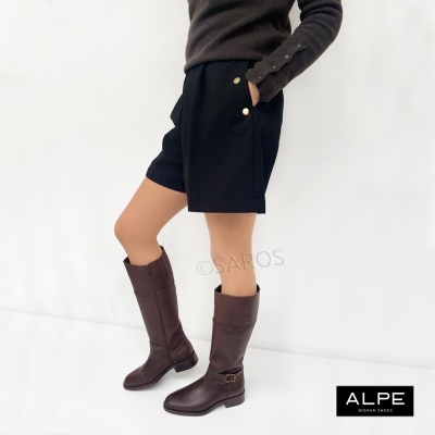 Bota Alpe Pele Conforto 5337 Castanho