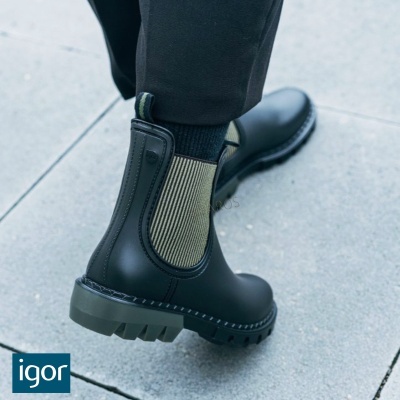 Galocha Igor Rock Bicolor W10317 Multi-verde