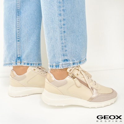 Sapatilha Geox Alleniee D36lpb Bege