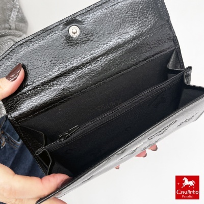 Carteira Cavalinho Cavalo Lusitano 28090222 Preto