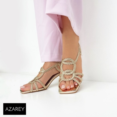 Sandalia Azarey 562h280 Ouro