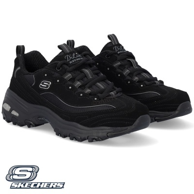 Sapatilha Skechers Dlites Biggest Fan 11930 Preto