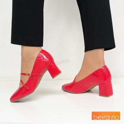 Sapato Beira Rio 4314.105 Vermelho
