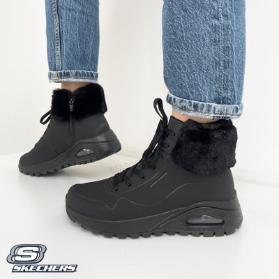 Botim Skechers Uno Rugged Fall Air 167274 Preto