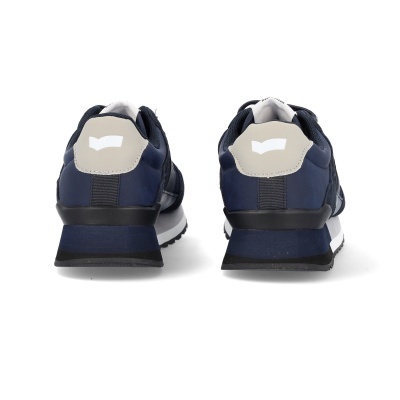 Sapatilhas desportivas azuis escuro vistas de trás