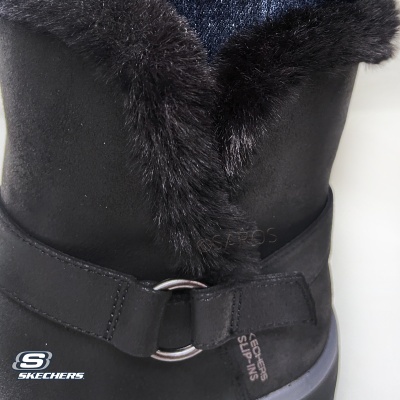 Botim Skechers Slip Ins Relaxed Fit 168045 Preto