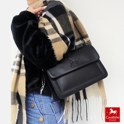 Mala De Ombro Cavalinho Horse By Cavalinho 16230623 Preto