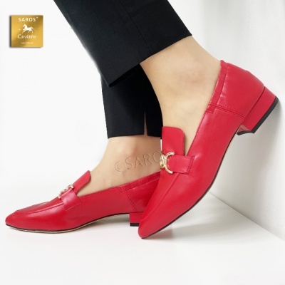 Sapato Cavalinho Navy  48100595 Vermelho