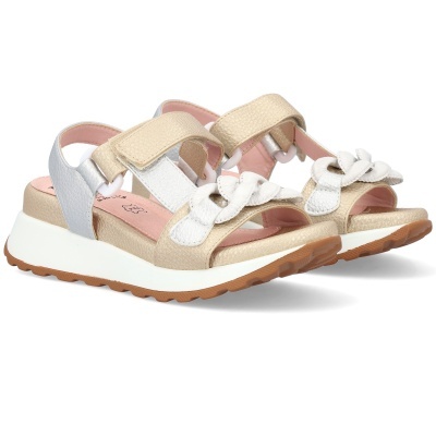 Sandalia Rosa Amada 494j208m Ouro