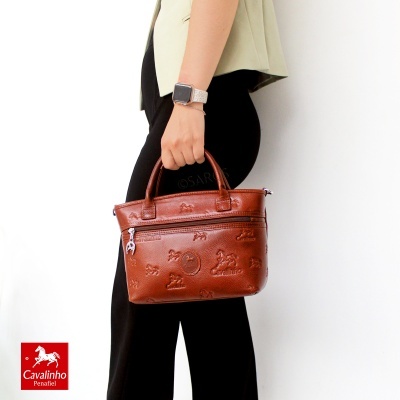 Mala De Mão Cavalinho Cavalo Lusitano 18090572 Camel