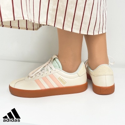 Sapatilha Adidas Vl Court Jp5348 Multi-bege