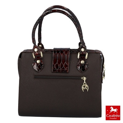 Bolsa Cavalinho Cherry Blossom 18810502 Castanho