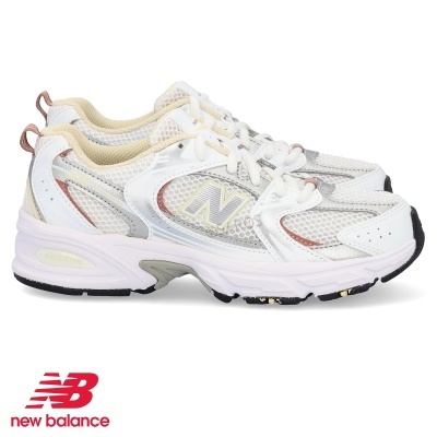 Sapatilha New Balance 530 Gr530 Ga Branco Com Rosa