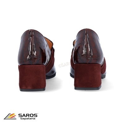Sapato Saros 895 Bordô