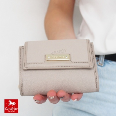 Carteira Cavalinho La Vie 26190223 Cinza