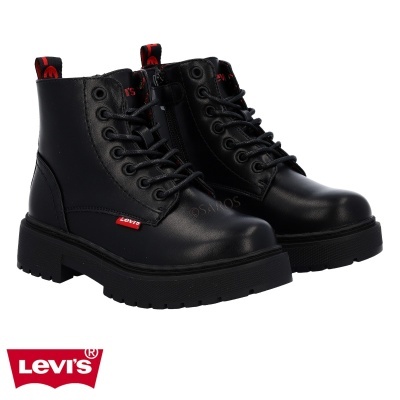 Botim Levis Vcoo0020s Preto com vermelho