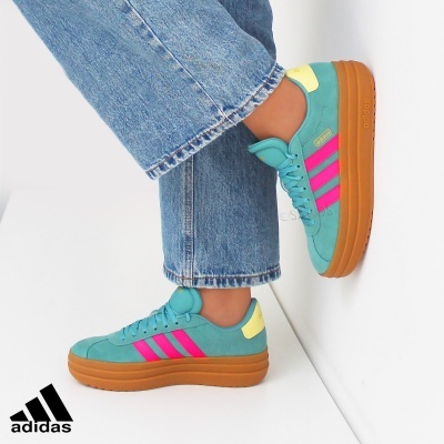 Sapatilha Adidas Vl Court Bold Jq5634 Multi-verde