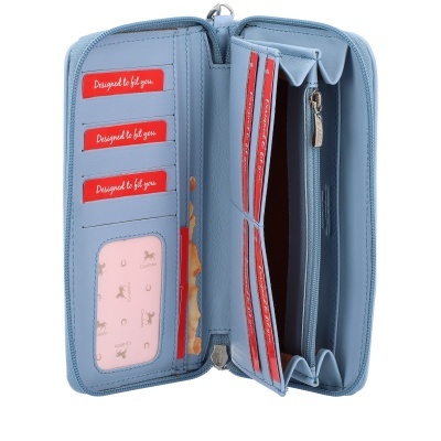 Carteira Cavalinho L'essence 26160212 Azul Claro