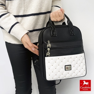 Mochila Cavalinho Craft 16010552 Branco E Preto