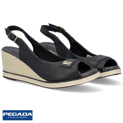 Sandalia Pegada 233909 Preto