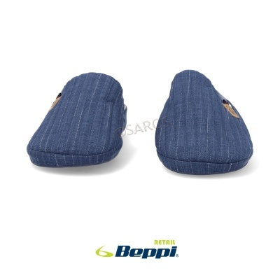 Chinelo De Quarto Beppi 2212770 Azul