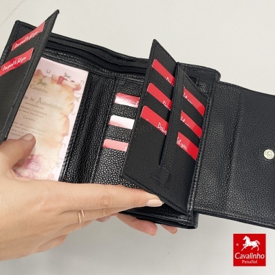 Carteira Cavalinho Muse 28300202 Preto