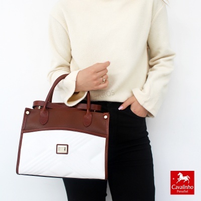 Mala De Mão Cavalinho Poésie 16140567 Preto Mel